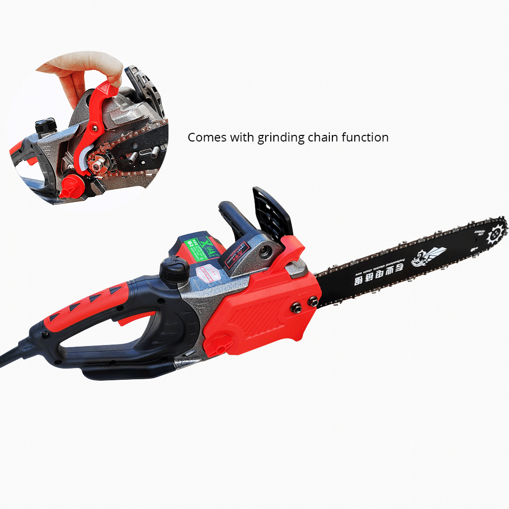 Electric Chainsaw 16 Inch Corded - Проводная электрическая бензопила высокой мощности, 220
