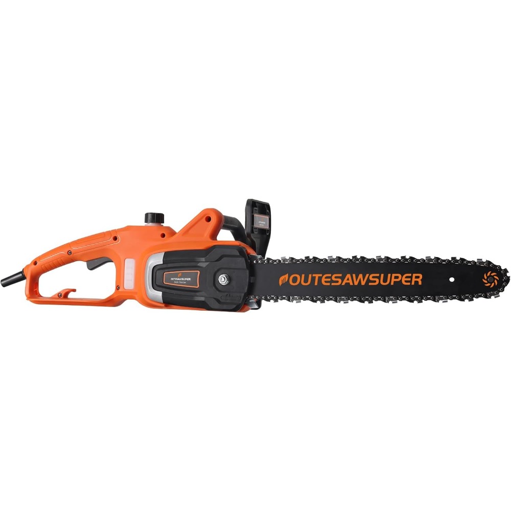 Electric Chainsaw 16 Inch Corded - 16-дюймовая электрическая цепная пила с автоматической