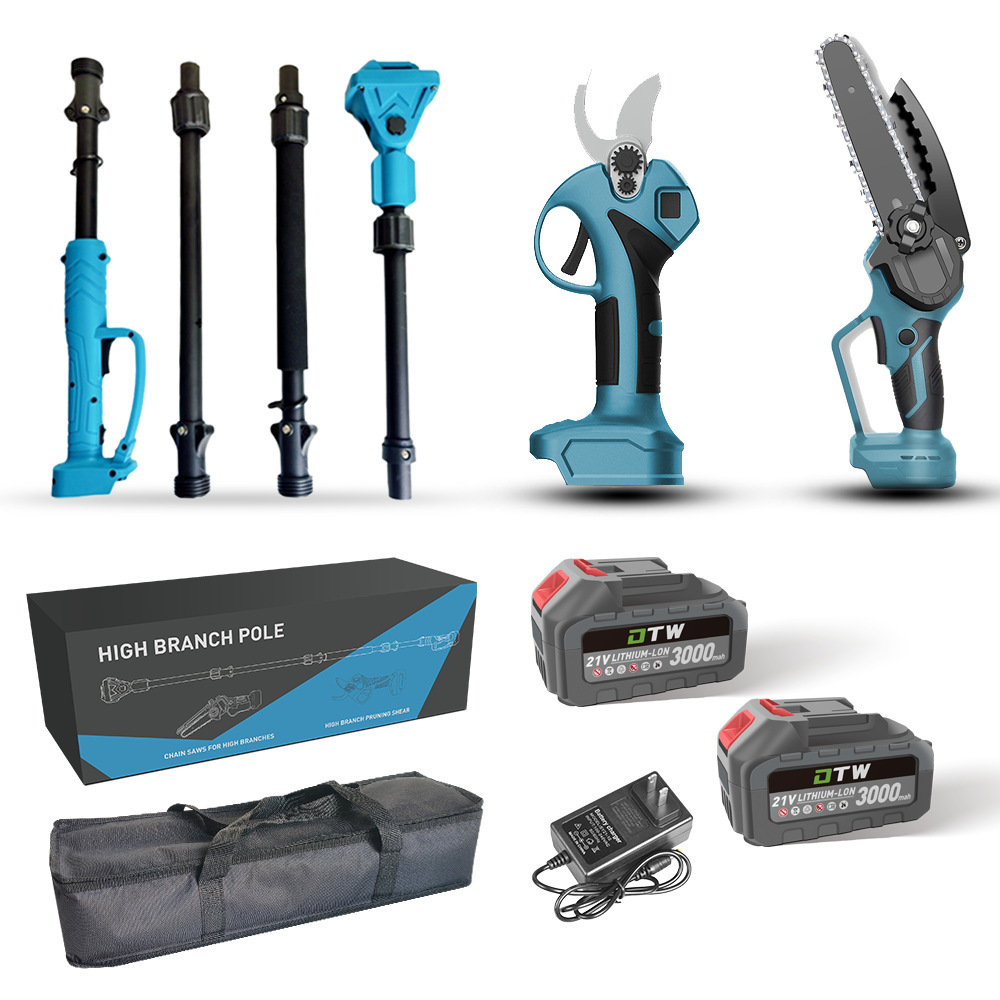 Pole Saw Cordless Telescopic - Аккумуляторная телескопическая пила-высоторез 20В с бесщеточным