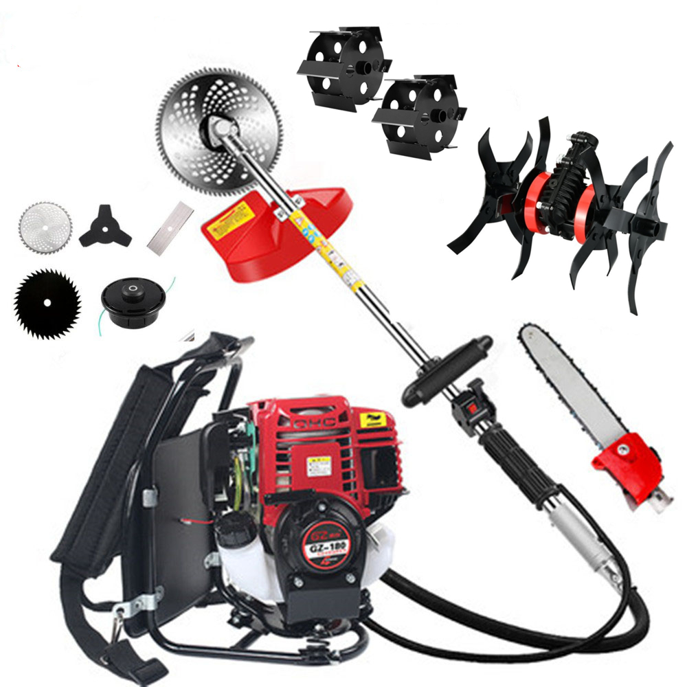 Pole Saw Cordless Telescopic - Новый качественный бензиновый кусторез-триммер 9-в-1 с