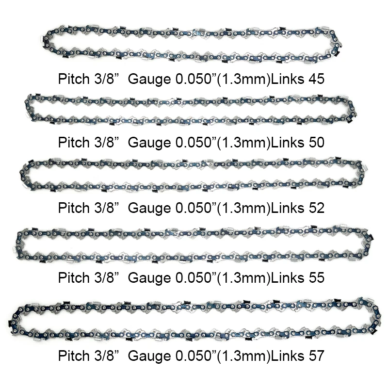 Цепи для бензопил, полнорезьбо – обзор и цена Chainsaw Chain 3/8 Pitch