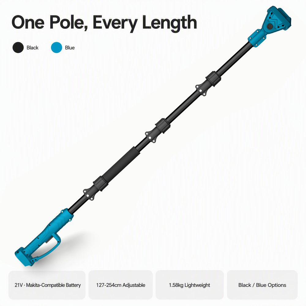 Аккумуляторная телескопическая – обзор и цена Pole Saw Cordless Telescopic