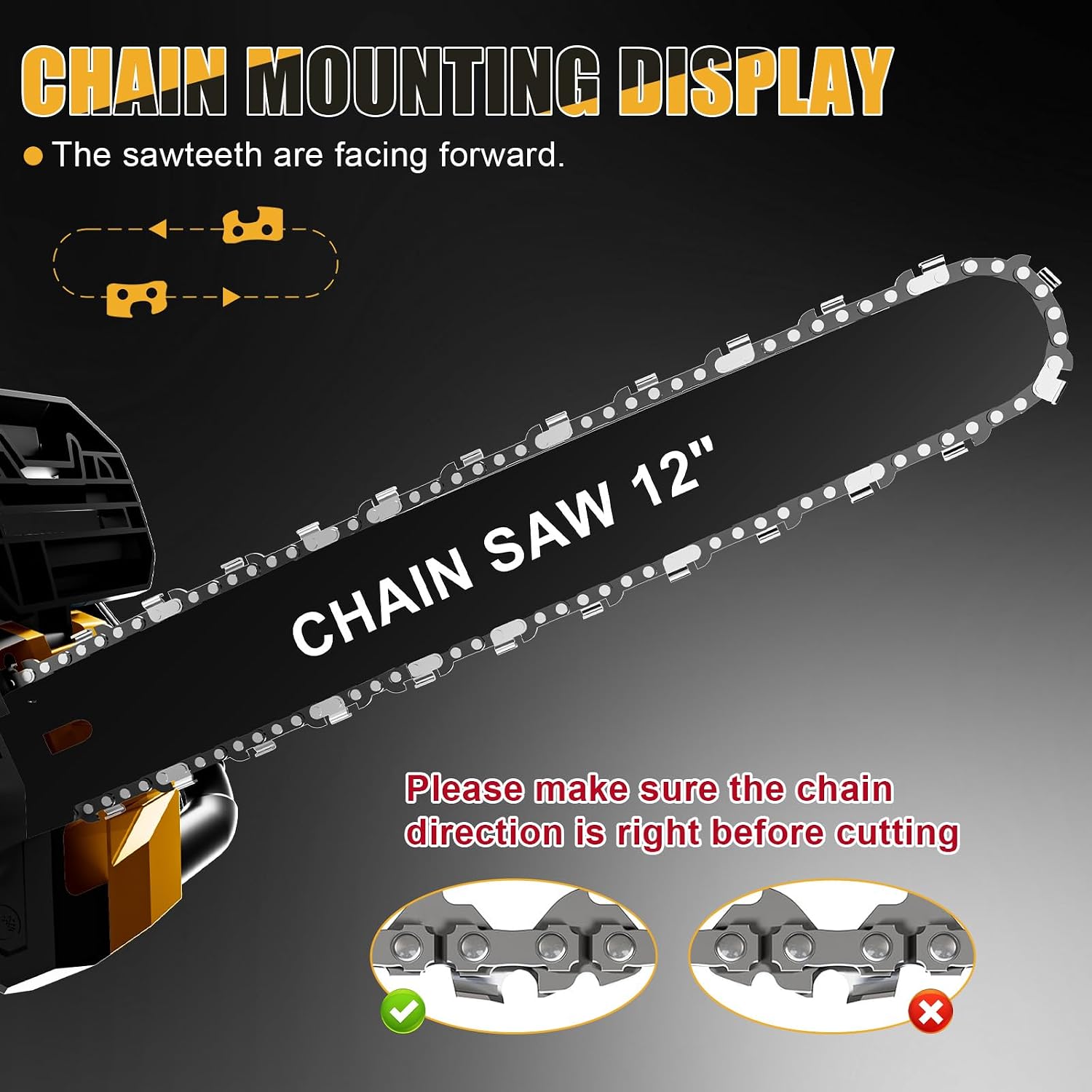 Беспроводная цепная пила 3-в-1 – обзор и цена Brushless Chainsaw 8 Inch 20V