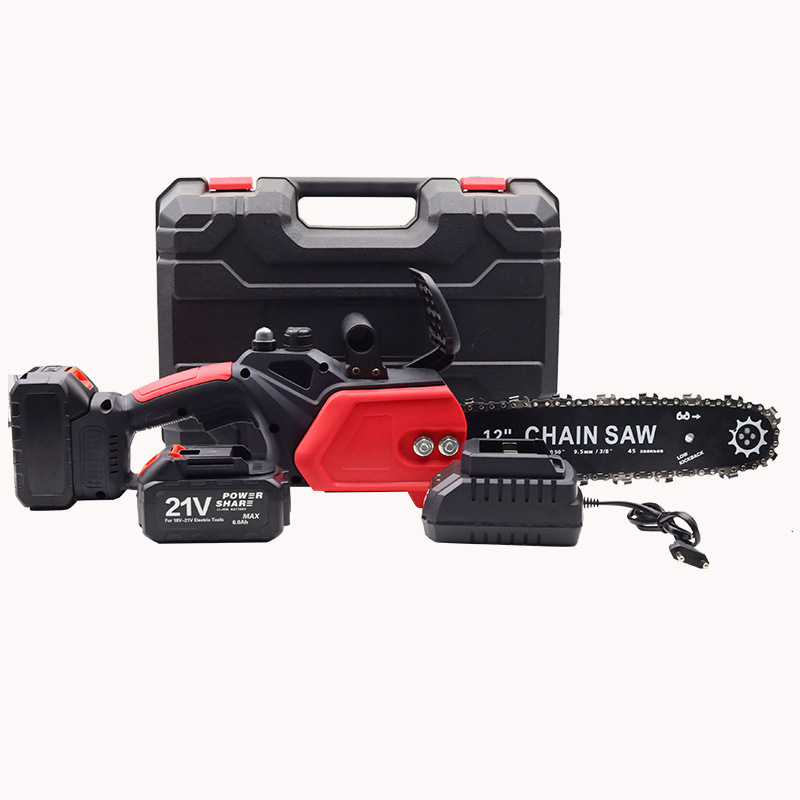 12-дюймовая мощная беспроводна – обзор и цена Cordless Chainsaw 12 Inch Battery