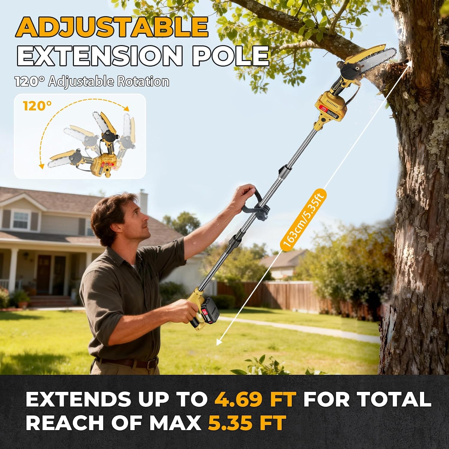 Аккумуляторная мини-цепная пил – обзор и цена Mini Chainsaw 6 Inch Cordless