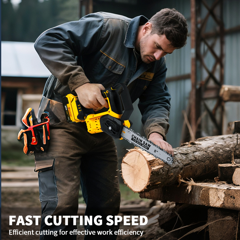 8-дюймовая бесщеточная электри – обзор и цена Brushless Chainsaw 8 Inch 20V