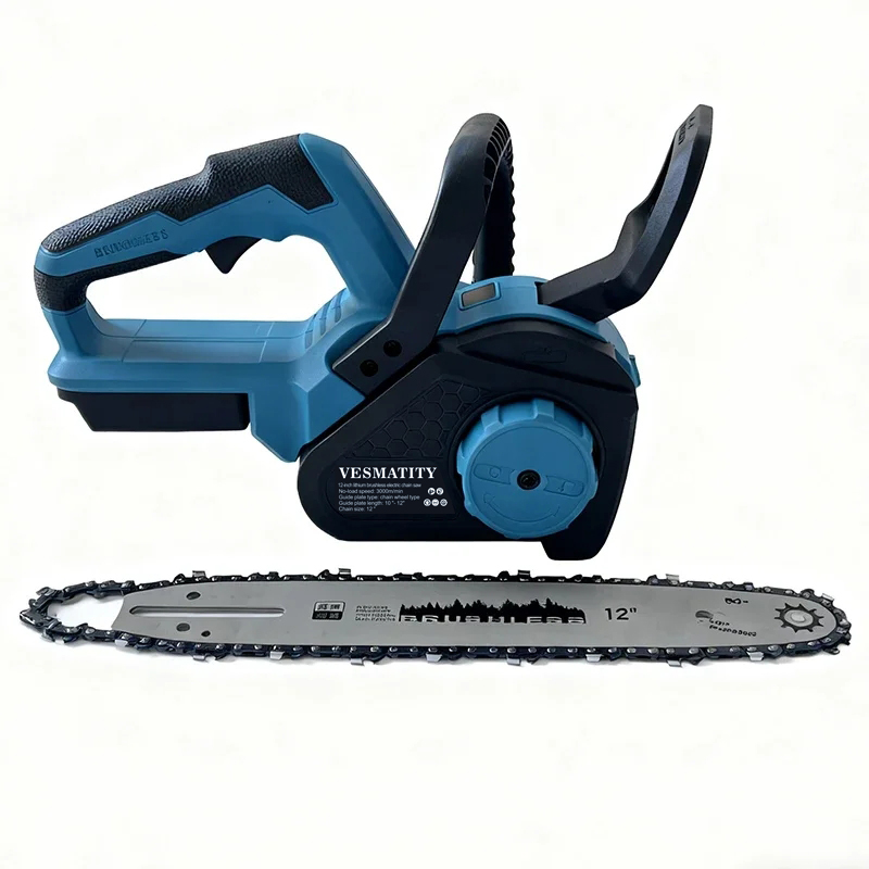 Электрическая цепная пила 12 д – обзор и цена Cordless Chainsaw 12 Inch Battery