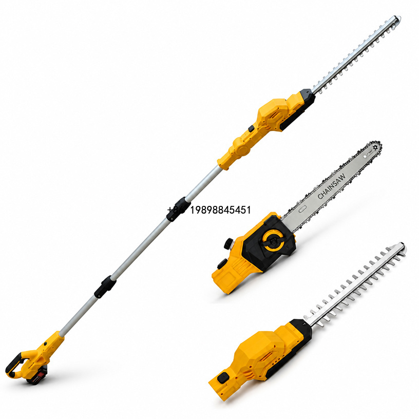 2-в-1: бесщеточная телескопиче – обзор и цена Pole Saw Cordless Telescopic