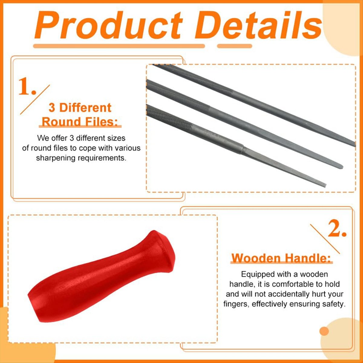 Набор напильников для заточки  – обзор и цена Chainsaw File Kit Round