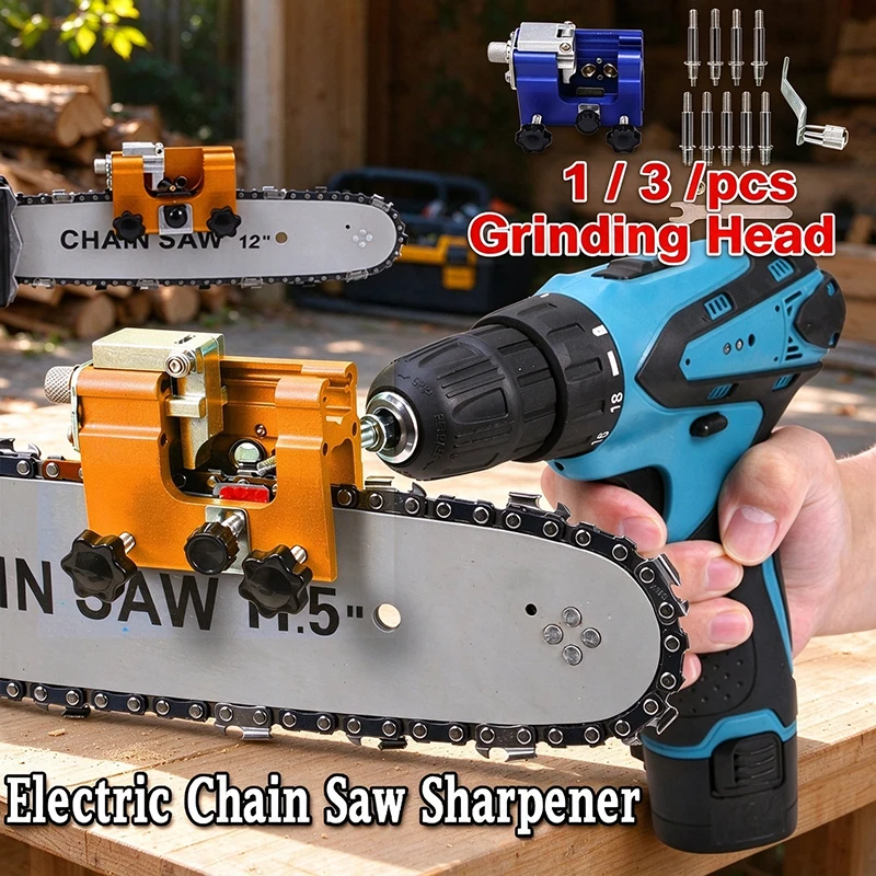 Портативный приспособитель для – обзор и цена Chainsaw Sharpener Electric