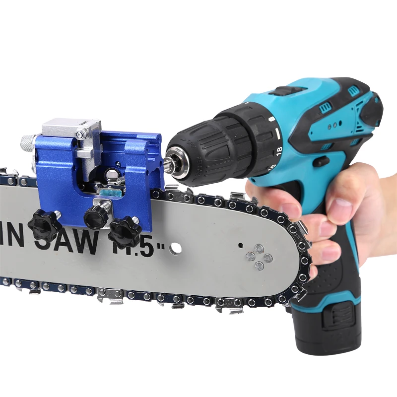 Портативный приспособитель для – обзор и цена Chainsaw Sharpener Electric