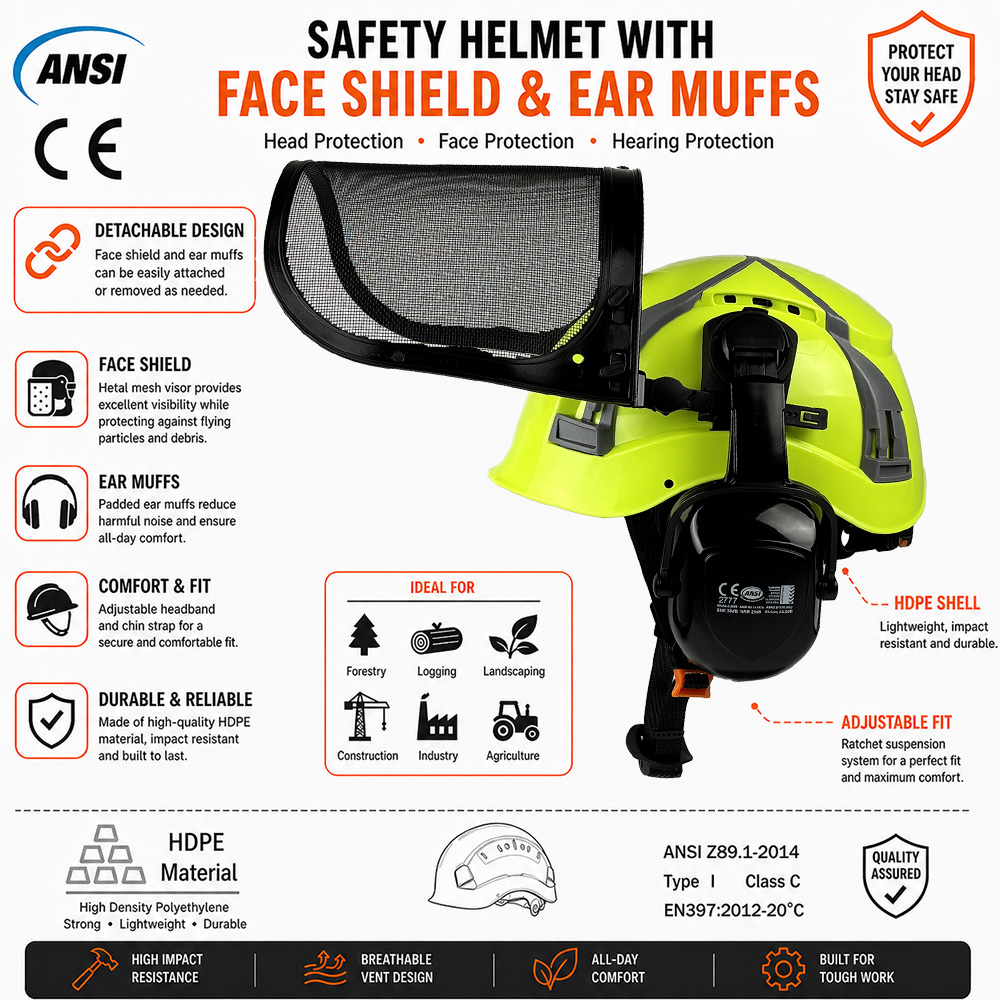 Комплект защитного шлема для л – обзор и цена Chainsaw Safety Chaps