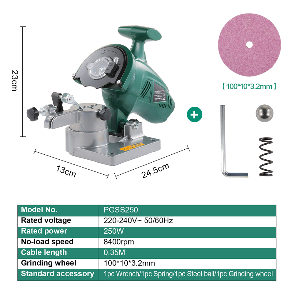 POSENPRO 250 Вт точилка для це – обзор и цена Chainsaw Sharpener Electric