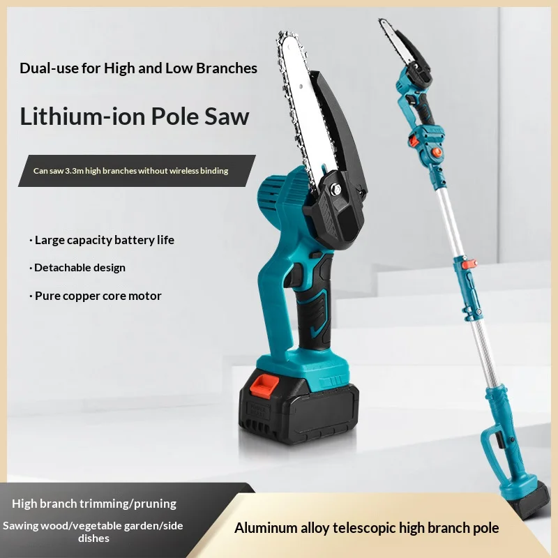 Аккумуляторная электрическая п – обзор и цена Pole Saw Cordless Telescopic