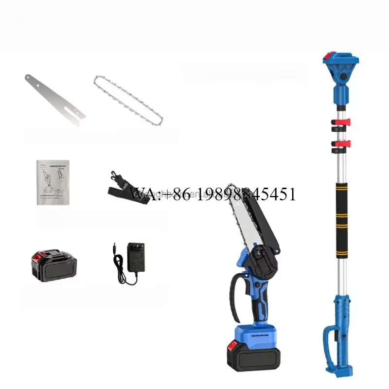 Беспроводная телескопическая с – обзор и цена Pole Saw Cordless Telescopic