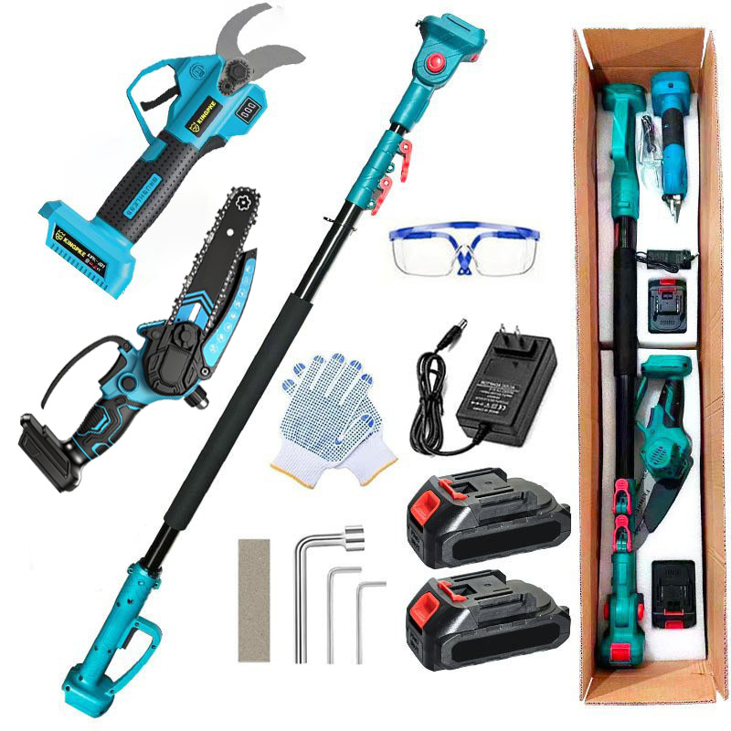 Электрические секаторы для обр – обзор и цена Pole Saw Cordless Telescopic