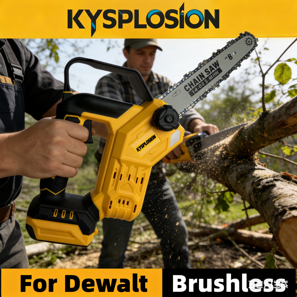 Для Dewalt 20 В аккумуляторные – обзор и цена Brushless Chainsaw 8 Inch 20V