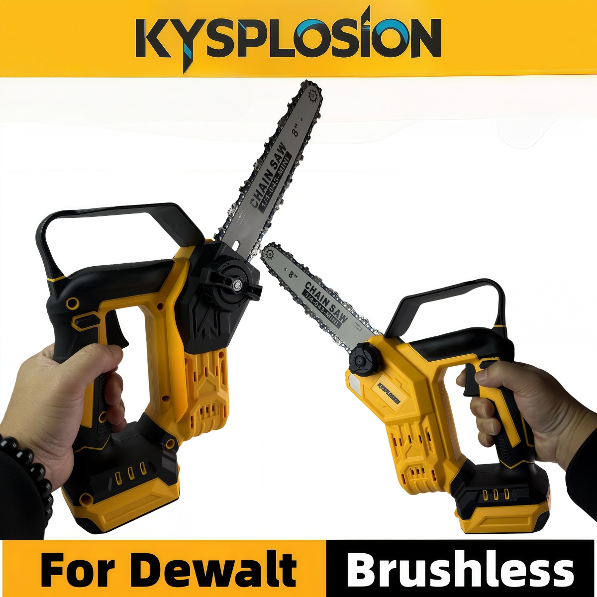 Для Dewalt 20 В аккумуляторные – обзор и цена Brushless Chainsaw 8 Inch 20V