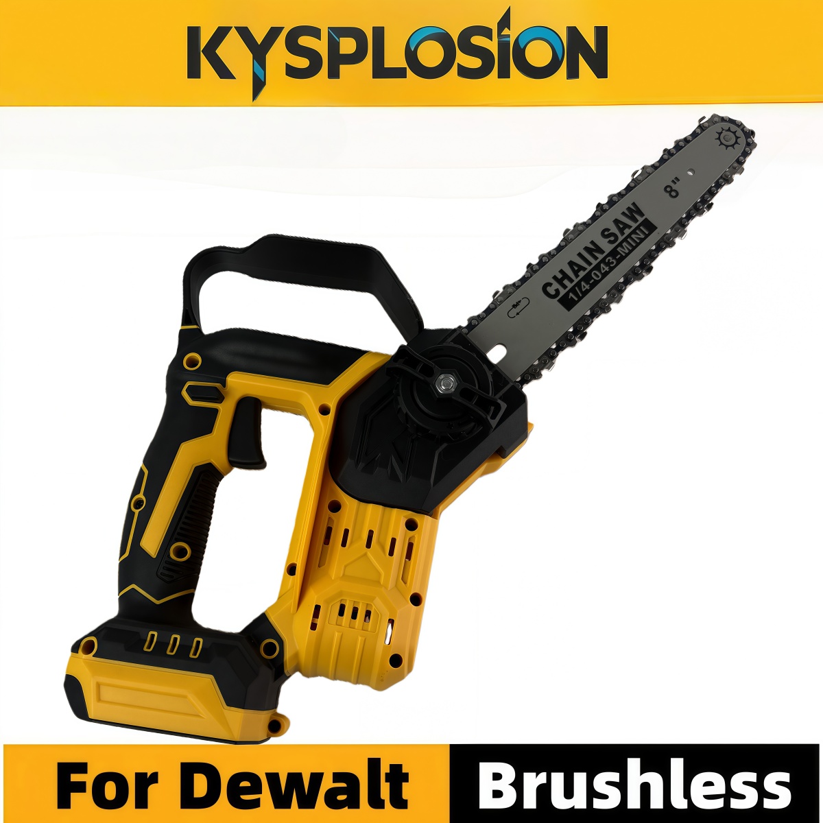 Для Dewalt 20 В аккумуляторные – обзор и цена Brushless Chainsaw 8 Inch 20V