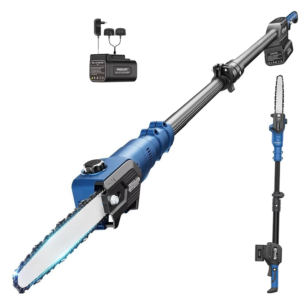 21В Промышленная аккумуляторна – обзор и цена Pole Saw Cordless Telescopic