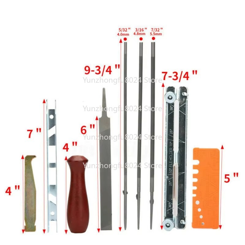 Ручка из твердой древесины, кр – обзор и цена Chainsaw File Kit Round