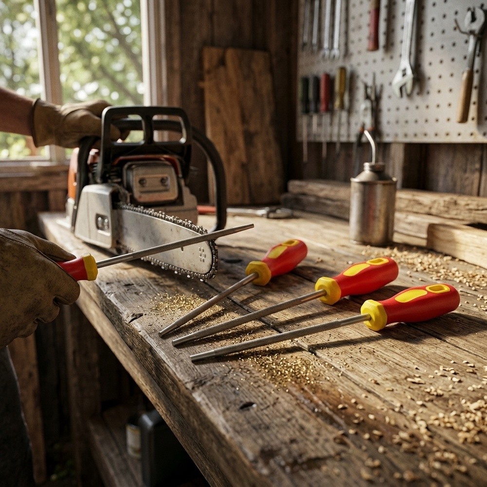 Набор напильников для цепной п – обзор и цена Chainsaw File Kit Round