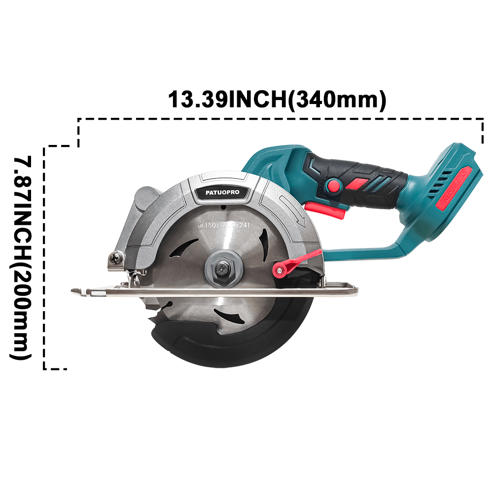PATUOPRO 150 мм Бесщеточная эл – обзор и цена Mini Chainsaw 6 Inch Cordless