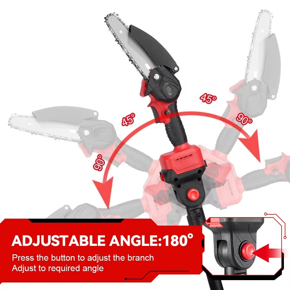 Бесщеточный набор садовых инст – обзор и цена Pole Saw Cordless Telescopic