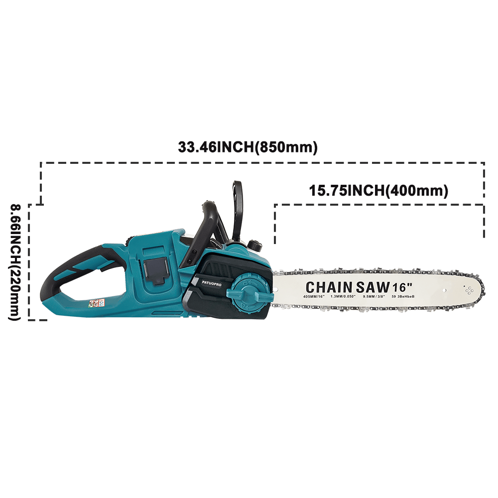 PATUOPRO 16-дюймовая бесщеточн – обзор и цена Electric Chainsaw 16 Inch Corded