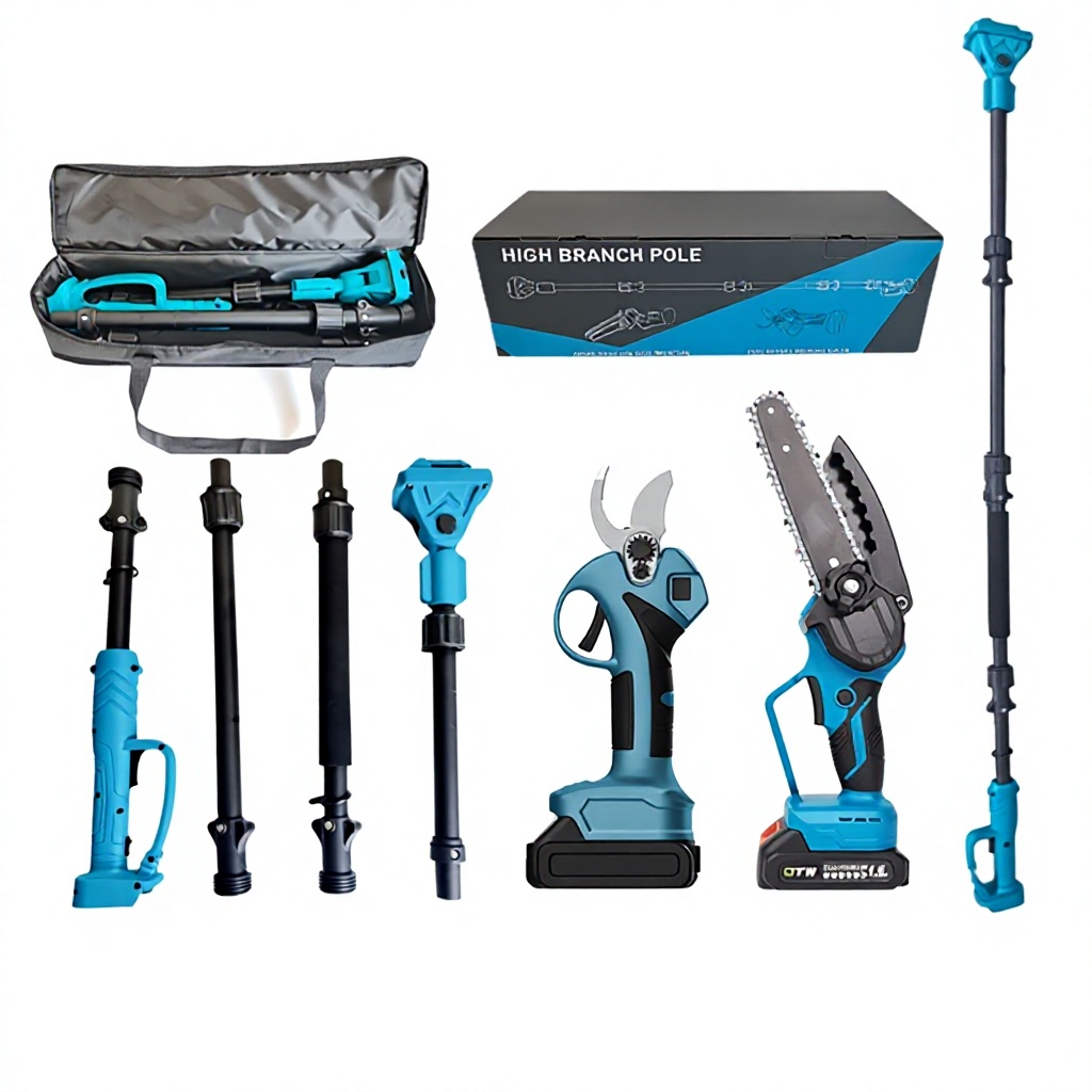 Аккумуляторная телескопическая – обзор и цена Pole Saw Cordless Telescopic