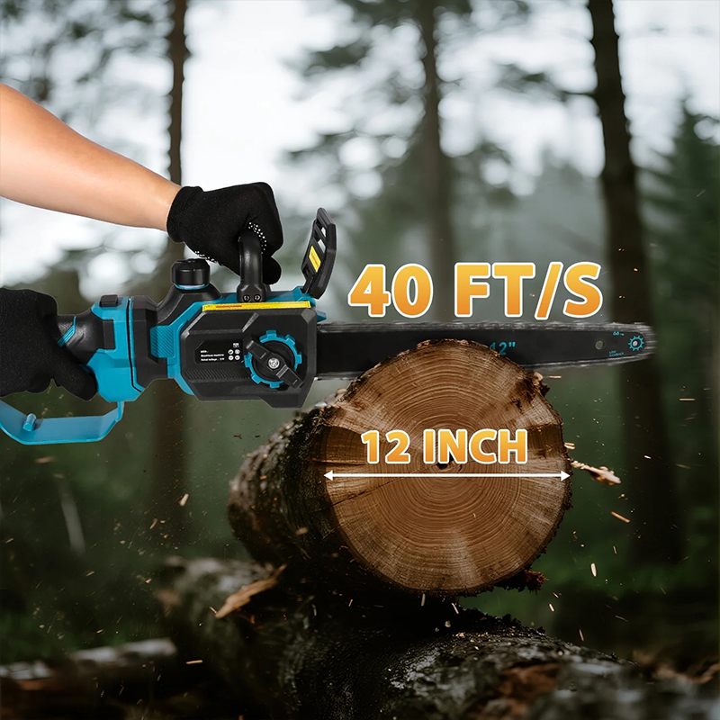 12-дюймовая бесщеточная цепная – обзор и цена Pole Saw Cordless Telescopic