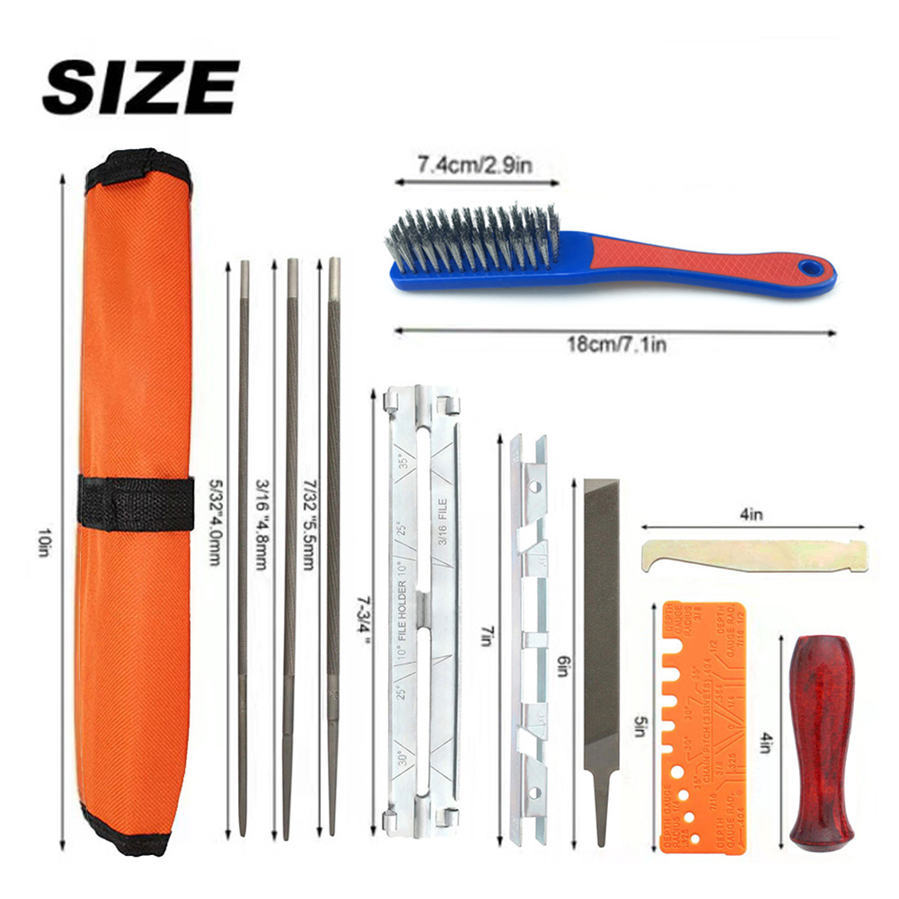 Профессиональный набор для зат – обзор и цена Chainsaw File Kit Round